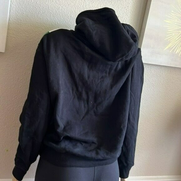 Sandro • Sable Studded Chevron Pattern Hoodie 2 - Picture 4 of 8